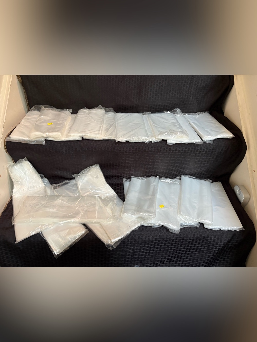 Bulk Lot of Clear Plastic Retail Bags, sales, party favors etc SMALL BUSINESS